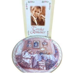 Vintage Trisha Romance Decorative Plate
